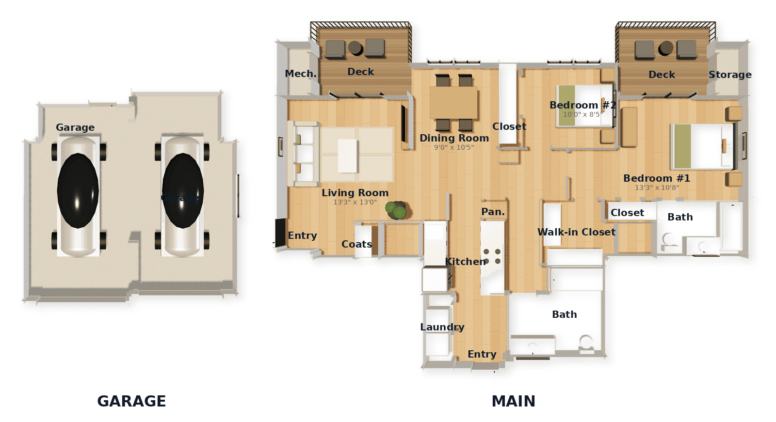 Floor plan B1G2