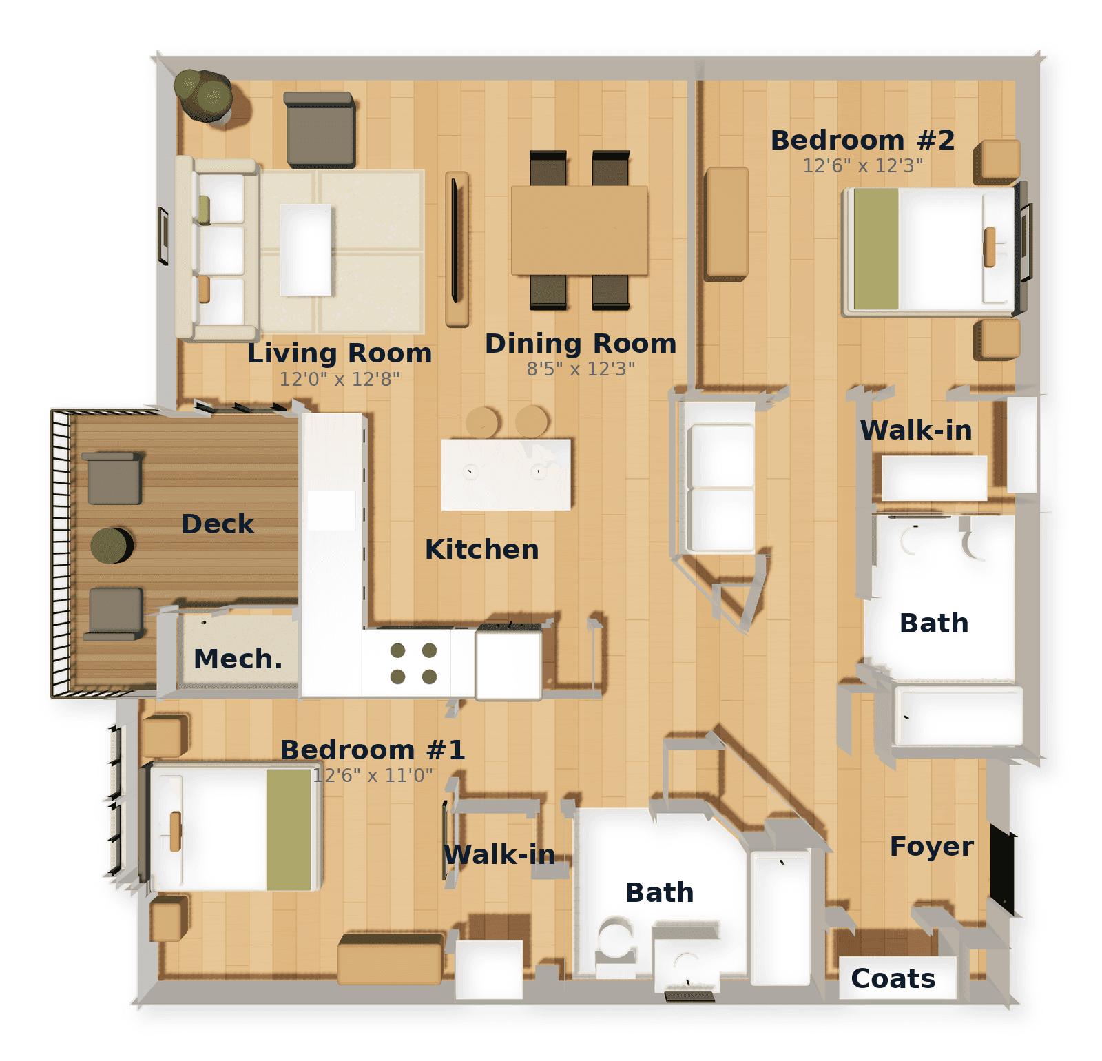 Floor plan B4