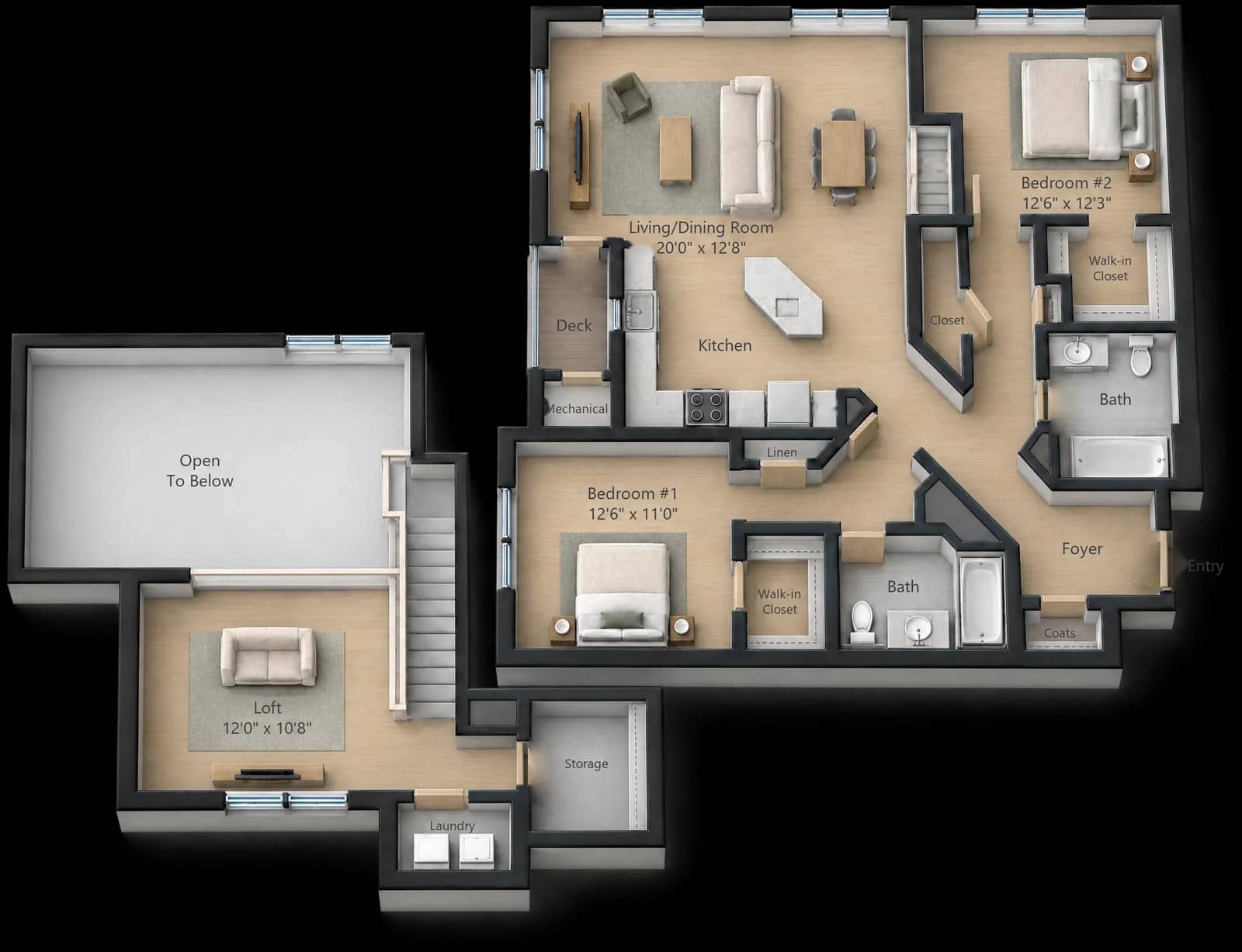 Floor plan B4L