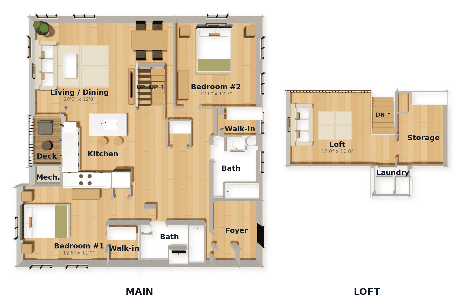 Floor plan B4L