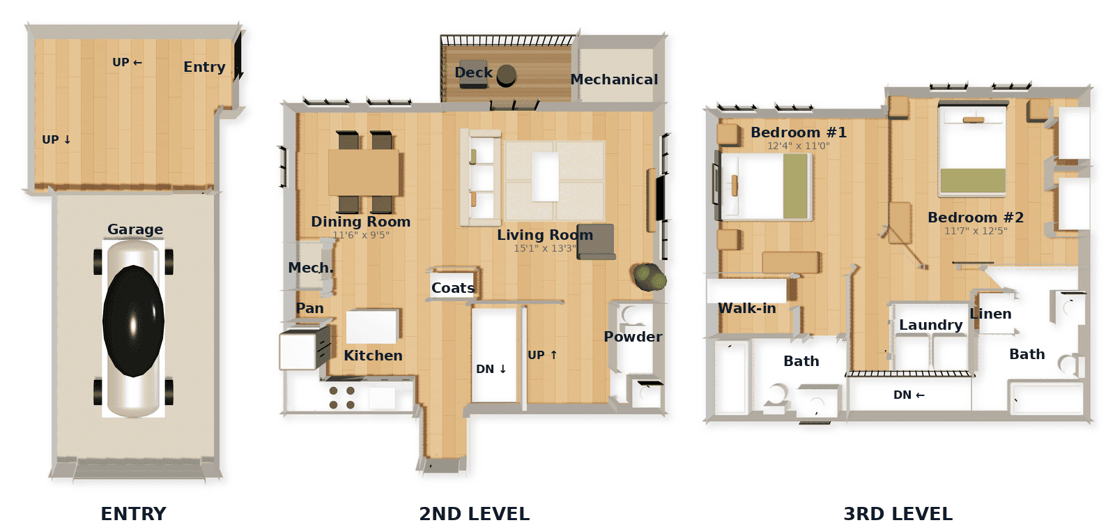 Floor plan B6THG